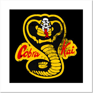 vintage cobra kai Posters and Art